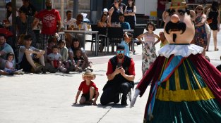 Els gegants, els reis del dilluns de la Festa Major