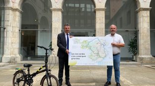 La nova via verda que passa per Cassà integrada a la xarxa de les vies verdes de Girona