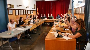 Molts dels punts d'avui s'han aprovat per unanimitat