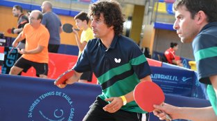 Marc Duran aconsegueix el quart triomf consecutiu a les 24 hores de Tennis Taula de Cassà