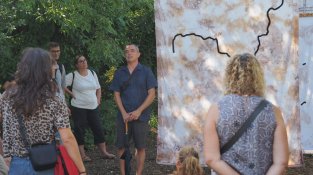 Inauguració de les mostres d'ArtGavarres