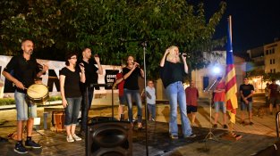 La Marxa de Torxes per la Independència enceta els actes de la Diada a Cassà