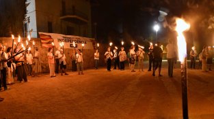 La Marxa de Torxes per la Independència enceta els actes de la Diada a Cassà
