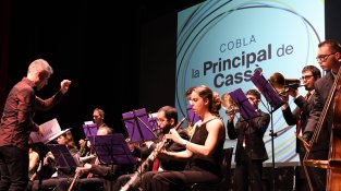 Celebració dels 125 anys de la cobla la Principal de Cassà