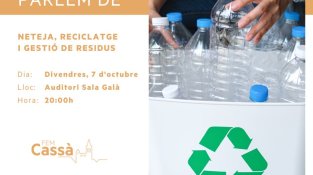 Fem Cassà convoca una trobada per parlar de la neteja, el reciclatge i la gestió de residus