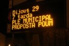 Dijous, el ple del POUM