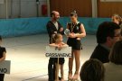 Judit Vegas, campiona territorial cadet de patinatge