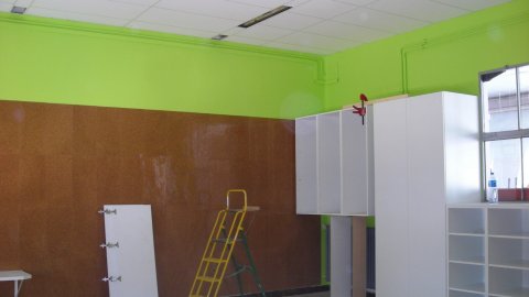 L’escola reposa i es prepara per al proper curs