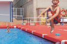 Intens cap de setmana a la piscina