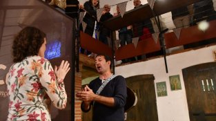 Actuació de Ramon Gual, a La Fàbrica d'Illa