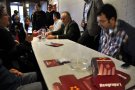 Trobada de Carretero amb simpatitzants a Cassà