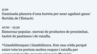 Llambilles organitza activitats de suport a la marató de TV3