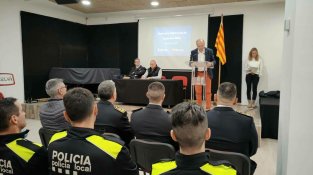 Celebració de la diada de la Policia Local