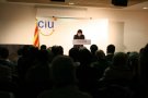 Enric Bagué es presenta com a cap de llista de CiU