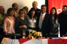 Marina Geli presideix la presentació de la llista del PSC