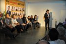 Els candidats d'ERC presenten el projecte que encapçala Carles Casanova