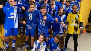 L'equip infantil C de la UD Cassà