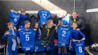 L'equip benjamí C de la UD Cassà