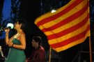 Reivindicació i música per tancar la diada
