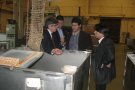 El director dels Serveis Territorials d'Agricultura visita l'empresa Francisco Oller