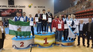 Sandra José (Jorsan), campiona d'Espanya de Taekwondo (pumses)