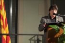 L'alcalde de Cassà fa una crida a acudir a la manifestació de Barcelona en l'acte institucional