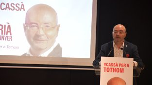 Marià Montsunyer, en la seva intervenció