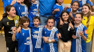 L'equip aleví femení