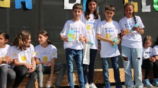 Els guanyadors de sisè curs: Els estudiants
