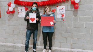 Els alumnes de l'Institut col·laboren en la campanya de donació de sang