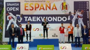 Àlex de Dios primer classificat al podi