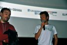 Marc Pinsach i Jordi Canyigueral al festival de cinema de muntanya de Torelló