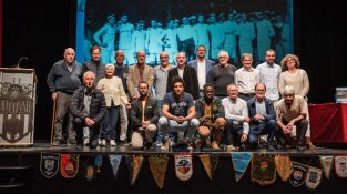 Foto de germanor al final de l'acte