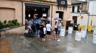 La pluja ha arribat al migdia