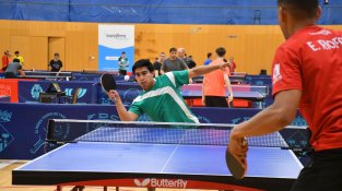 Arnau Pons s’imposa en unes 24 hores de tennis taula amb forta presència estrangera
