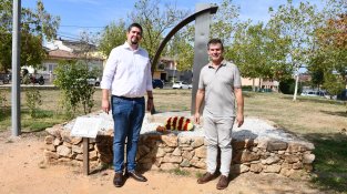 Ofrena floral a Josep Dalmàs