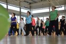 Èxit de públic a la macro sessió de 'zumba' organitzada a Cassà