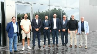 El conseller d’Empresa i Treball, Roger Torrent a Cassà