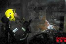 Un incendi al carrer del Raval aquesta matinada
