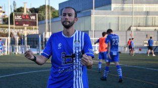 De Cruz celebra el triomf del primer equip
