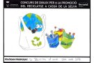 La Rosa Maria Cabarrocas i la Xènia Garcia, guanyadores del concurs de dibuix per a la promoció del reciclatge