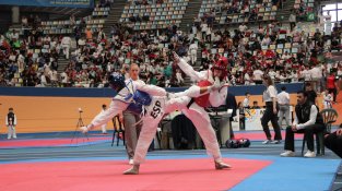 Un títol i un subcampionat per al Jorsan a l'Open de València de taekwondo