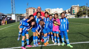 L'equip aleví femení A