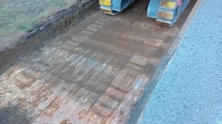 La Generalitat repara la carretera de Santa Pellaia