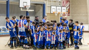 Èxit total a la festa de presentació de l'hoquei del Foment