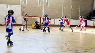 Bona jornada per als benjamins A i C en hoquei patins