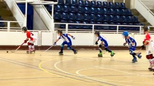 Bona jornada per als benjamins A i C en hoquei patins