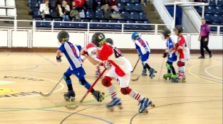 Bona jornada per als benjamins A i C en hoquei patins