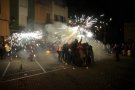 Multitudinària cercavila d'homenatge als capgrossos de Cassà