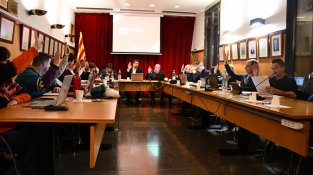 La majoria dels temes del ple d'aquest vespre s'han aprovat per unanimitat
